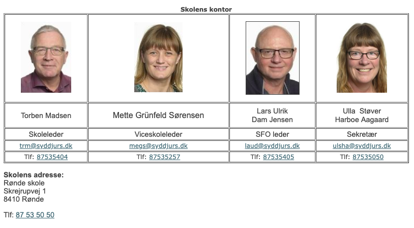Skolens kontor